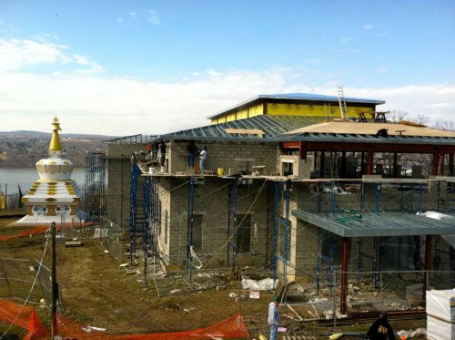 Work Continues On Upper Walls and Roof