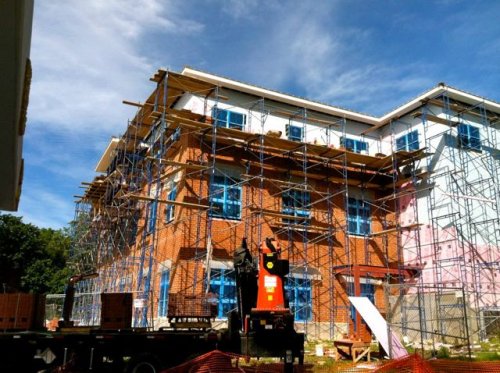 Bricks Going Up On South Side