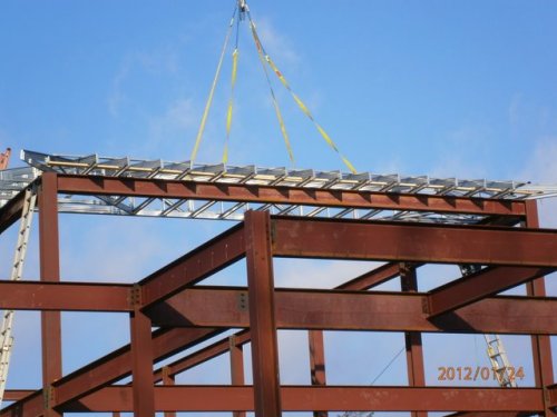 A Closer Look Of Trusses In Place