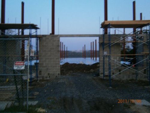 View Of Deck From Front of Maitreya Center