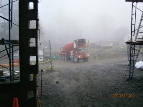 First Concrete Truck
