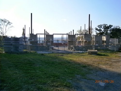 Front Of Maitreya Center Takes Shape