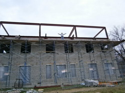 Mason Proud Of Block Work