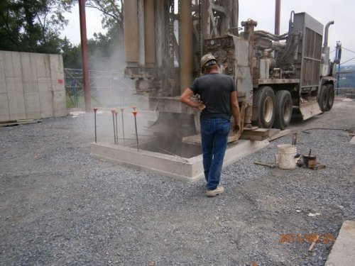 The Drilling For Elevator Casing 