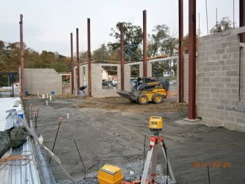 Prepping Foyer For Concrete