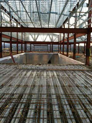 Preparation For Cement Pour For UpperFloor