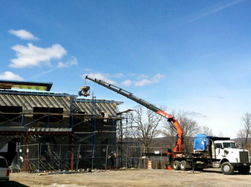 Pouring Grout For Upper Walls