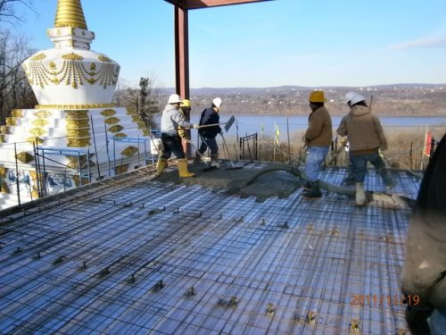 Start Of Concrete For Main Floor