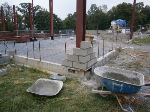 Start Of Front Of Maitreya Center