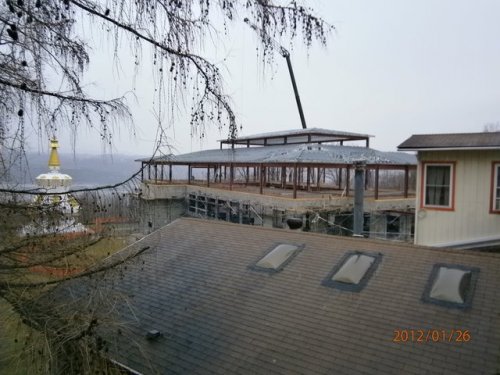View From The Main House Shrine Room Fire Escape