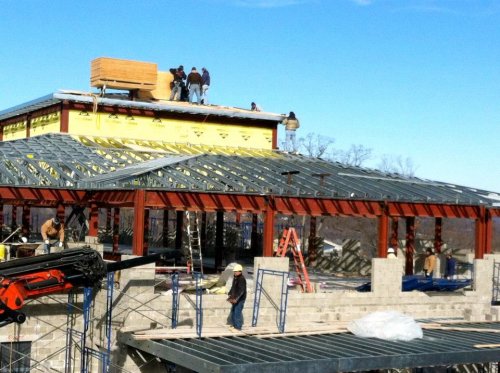 Walls Going Up And Plywood Going Down