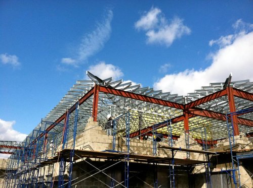 Start of Upper Floor Walls