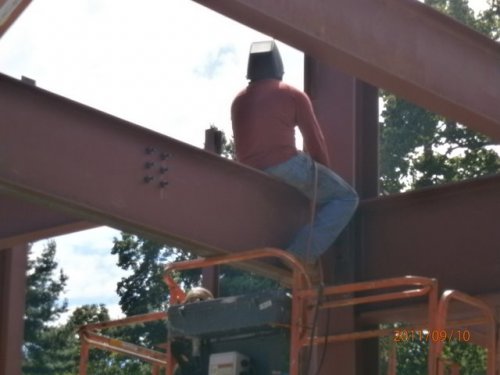 Welding Beams To Columns