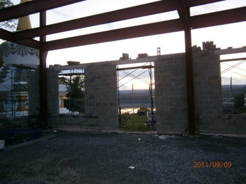 Windows And Doors Taking Shape.  